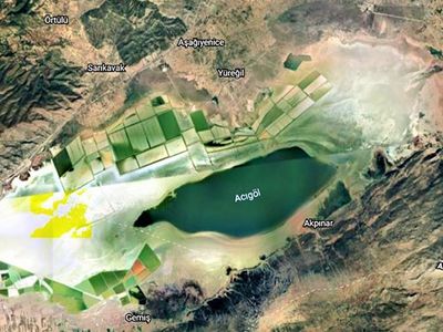 Türkiye’nin Sodyum İhtiyacını Karşılayan Acıgöl 4 Kat Küçüldü