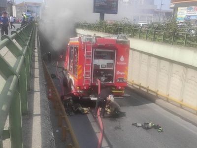 Ümraniye’de korku dolu anlar: İETT otobüsü alev aldı
