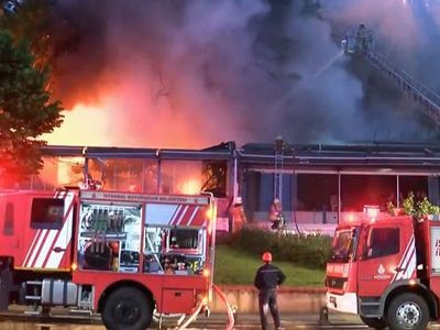 Üsküdar Salacak'ta Bir Kafede Yangın Çıktı