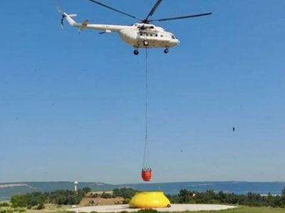 Yangın söndürme pilotlarından yeni icat! "Helixpool" yangınları söndürmede kullanılacak