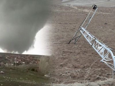 Yozgat’ta Hortum Korkusu