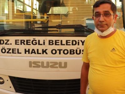 Zonguldak’ta Nöbet Geçiren Bebeği Şoför Ambulansa Yetiştirildi