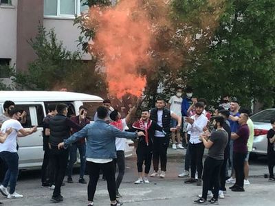 Zonguldak'ta Salgına Rağmen Asker Kutlaması Yapıldı