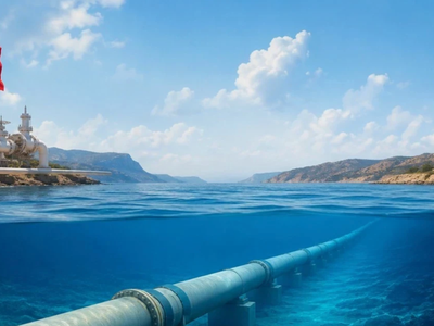 Türkiye ile KKTC arasında 101 kilometrelik doğalgaz hattı inşasına başlandı