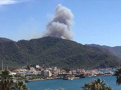 Yalancıboğaz’da yangın alarmı: Ekipler seferber oldu