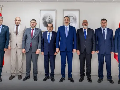 Dışişleri Bakanı Fidan, Suriye Türkmen Meclisi Başkanı ile bir araya geldi