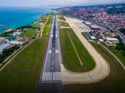 Trabzon yeni havalimanı için deniz dolgusu ve sondaj çalışmaları başladı
