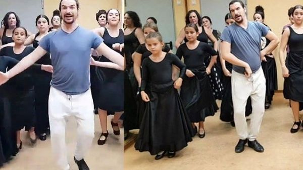 İspanyol Flamenko Ekibi 'Erik Dalı' Şarkısıyla Dans Etti
