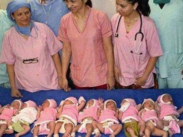 11 bebek doğurduğu iddia edilen kadının yalanı bakın nasıl ortaya çıktı!