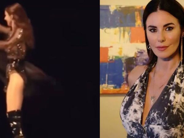 50’lik Defne Samyeli’den sahne şovu! ‘Ağırlaştım’ dedi kıyafetlerini çıkardı seyircilerin ağzı açık kaldı