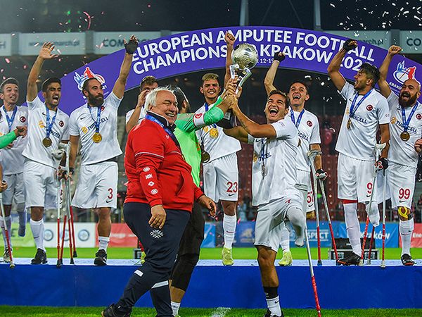 Ampute Milli Futbol Takımı'mız Bir Kez Daha Avrupa Şampiyonu Oldu!