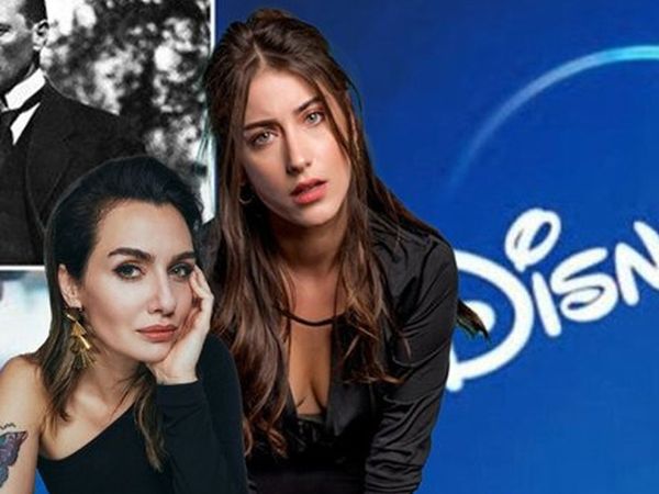 Birce Akalay ve Hazal Kaya'nın maskesi düştü! Ünlü oyunculardan Atatürk dizisini iptal eden Disney için skandal açıklamalar geldi