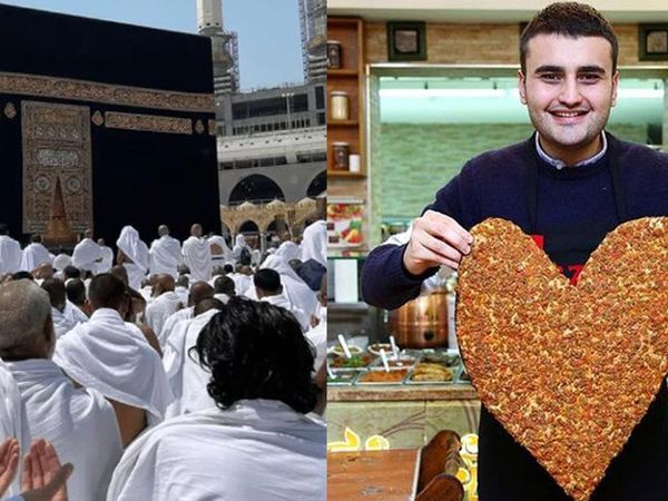 CZN Burak Umre ziyaretine gitti çektirdiği fotoğraflar olay oldu