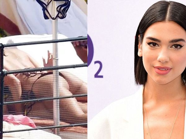 Dua Lipa kız arkadaşı ile kucak kucağa yakalandı! Hereksin içinde bir sevişmedikleri kaldı