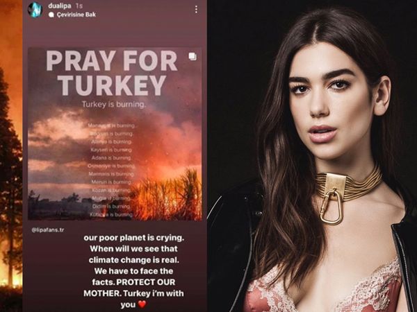 Dünyaca Ünlü İsimlerden Türkiye’de Yaşanan Yangınlara Destek Mesajları Geldi