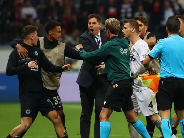 Eintracht Frankfurt - Fenerbahçe Maçında, Osayi Samuel'e Yapılan Faul Sonrası Gerilim Yükseldi!