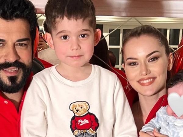 Fahriye Evcen küçük oğlu Kerem'i paylaştı: Bakın herkes kime benzetti!