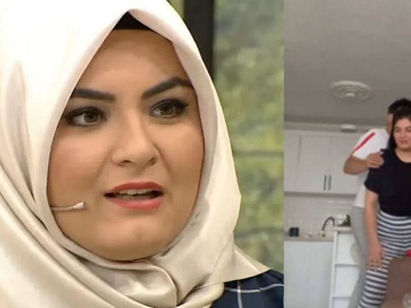 Gelin adayı Hanife Gürdal memelerini kocasına elletince olanlar oldu 'sen nasıl bir kadınsın biraz edep!' yorumları gecikmedi