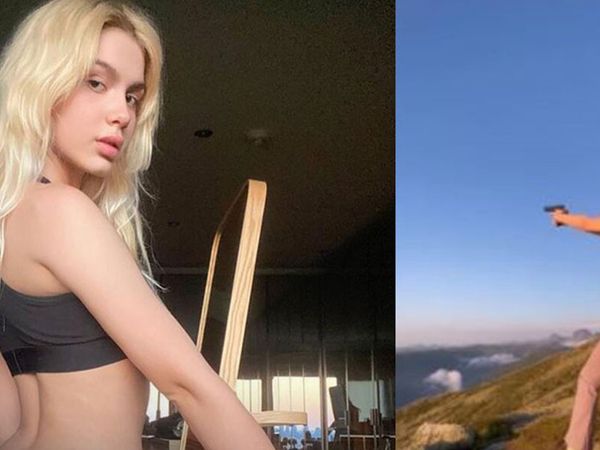 Gündemde kalmak için her şeyi yapmaya devam ediyor! Aleyna Tilki şimdi de eline silah aldı