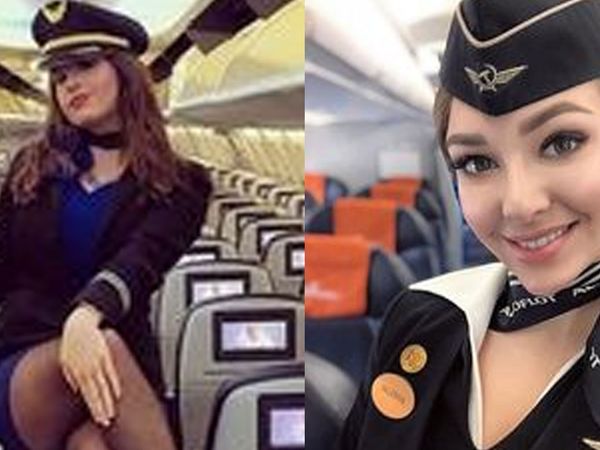 Hostesin uçakta yaptıkları yolcuları ayağı kaldırdı!