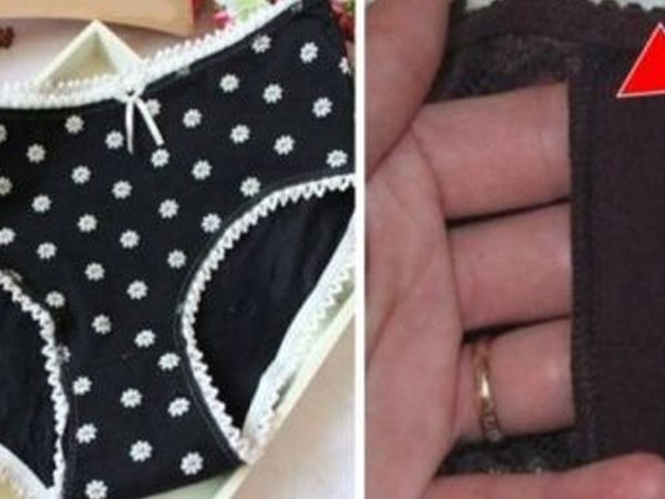 İç çamaşırına konulan kumaşın amacı nedir? Ne işe yaradığını öğrenince çok şaşıracaksınız