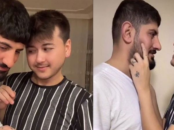 İnsanlık daha neler görecek! TikTok fenomeni Caner ve Nejdet evlendi! Utanmadan yatak odalarını paylaştılar müslümanlar ayaklandı