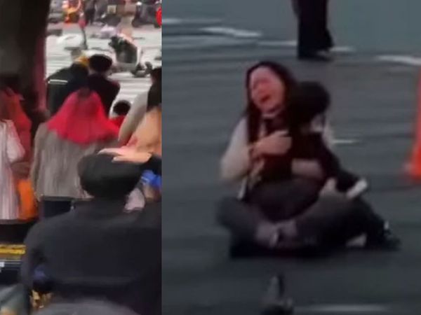 Katliam gibi kaza: Bir anda yayaların arasına daldı, çok sayıda ölü ve yaralı var