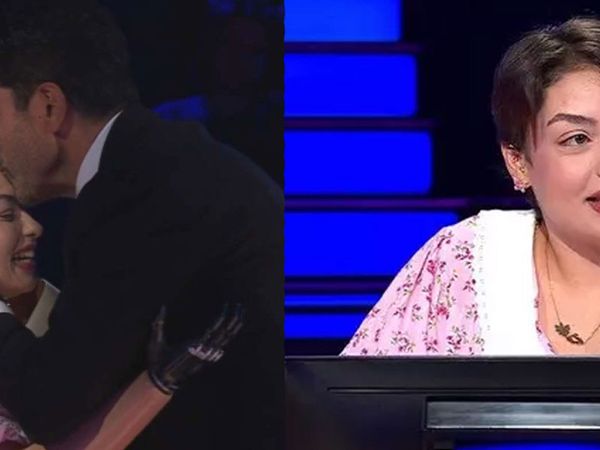 Kim Milyoner Olmak İster'de ilginç anlar! Kenan İmirzalıoğlu yarışmacıyı alnından öptü