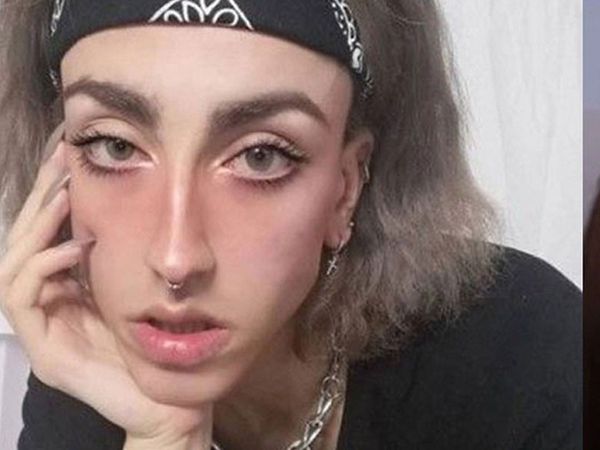 Mika Raun mini eteği uzun sarı saçları ile salındı ortalık yıkıldı