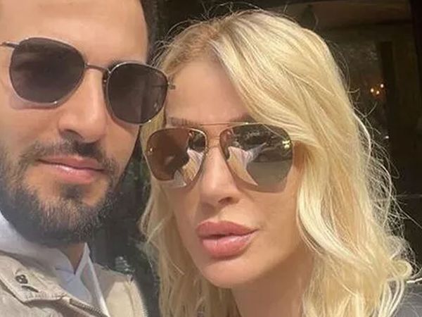 Seda Sayan aşka geldi genç kocasıyla dudak dudağa poz verdi!