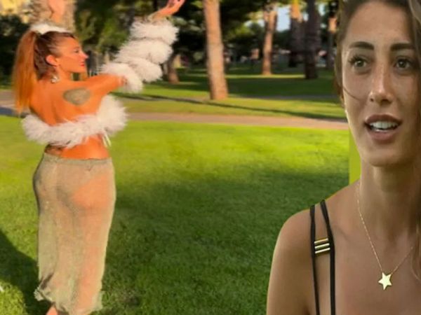 Şeffaf elbisesiyle yaptığı dansa gelen yorumlar Merve Oflaz’ı çıldırttı: Terbiyesiz hadsiz!