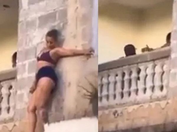 Sevgilisinin karısı tarafından basılan genç kadının yaptıkları izleyenler şoke etti