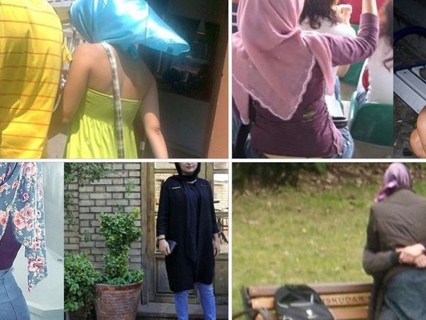 Sokak ortasında davranışlarıyla taktığı başörtüsüne halel getiren kişiler