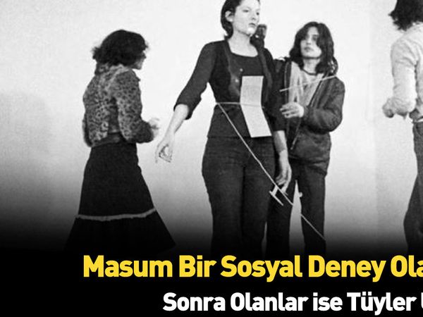 Sosyal deney bir anda dehşet dolu saniyeler yaşattı