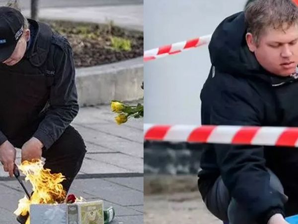 Sosyal medya bu görüntüleri konuşuyor: Kur'an-ı Kerim yakan gençlerin başına öyle bir şey geldi ki…