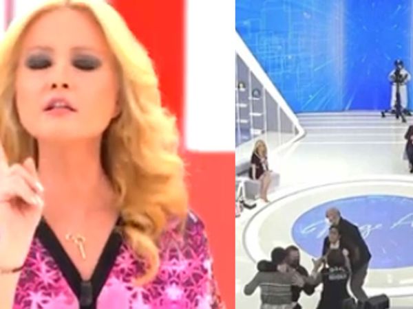 Stüdyoda gergin anlar! Müge Anlı'yı canlı yayında tehdit etti! Bir anda yayın kesildi