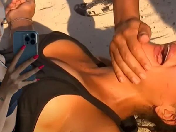 Survivor'da yürekleri ağza getiren kaza! Kardelen acı içinde kıvrandı sağlık ekipleri koştu