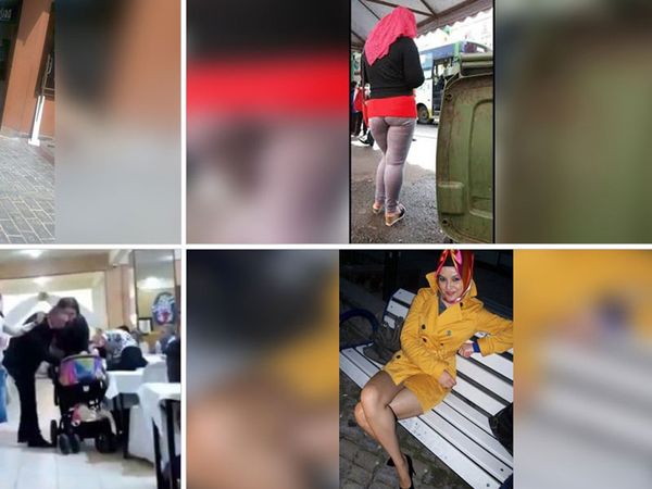 Taşıdıkları türbanın hakkını veremeyen kadın fotoğrafları