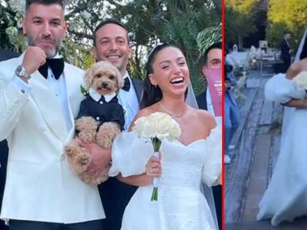 Üç Yıllık Aşkta Mutlu Son! Zeynep Bastık ile  Tolga Akış Evlendi