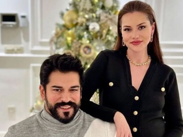Ünlü oyuncu Fahriye Evcen küçük oğlu Kerem'in yüzünü ilk kez paylaştı!