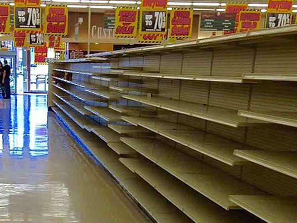 ABD'de Yaşanan Market Tedarik Krizini Türk Fenomen Gösterdi