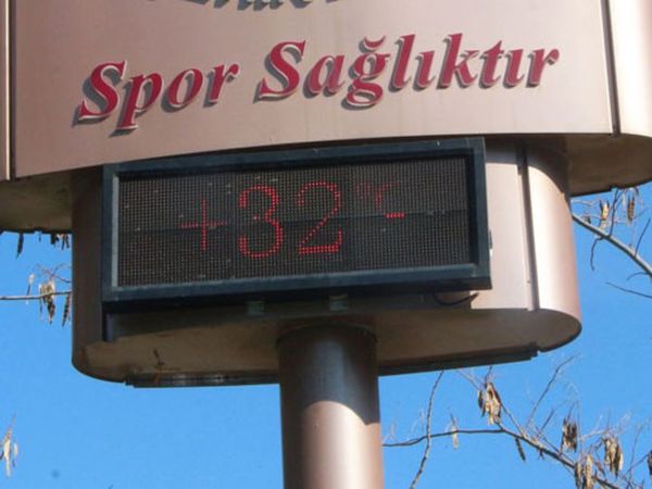Adana'da Havalar Yaz Mevsimini Aratmıyor