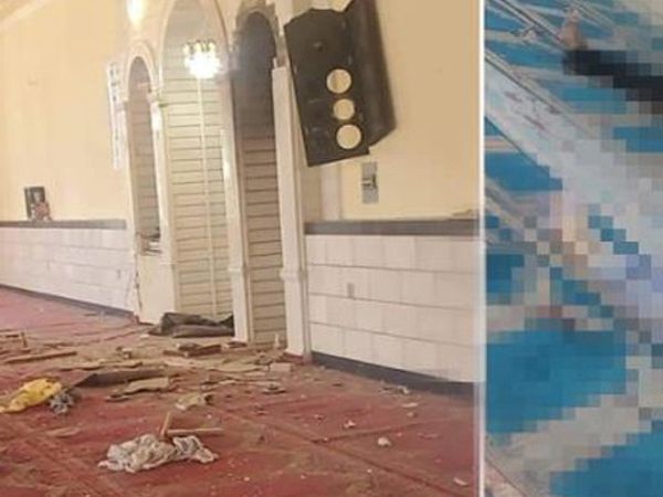 Afganistan'da Cuma Namazı Sırasında Patlama