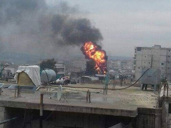 Afrin'de Bombalı Terör Saldırısı