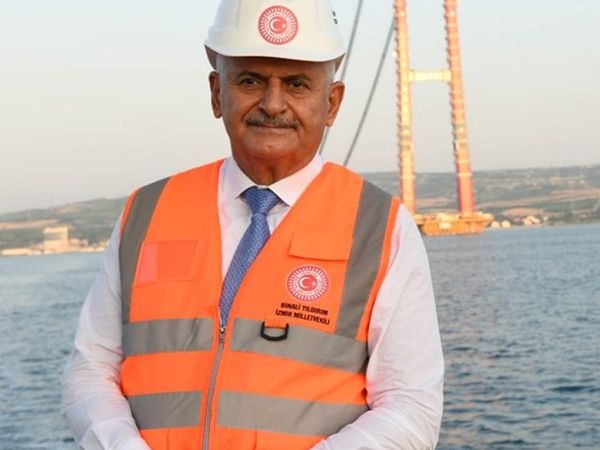 AK Parti Başkanvekili Binali Yıldırım’dan Dev Projeye Ziyaret! 1915 Çanakkale Köprüsü'nde İncelemelerde Bulundu