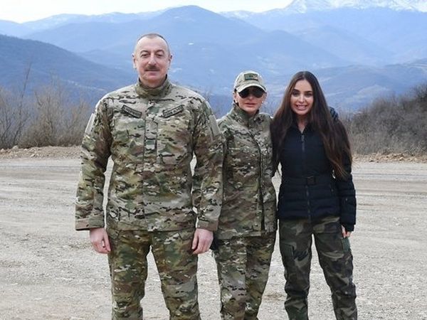 Aliyev Ailesiyle Şusa'yı Ziyaret Etti!