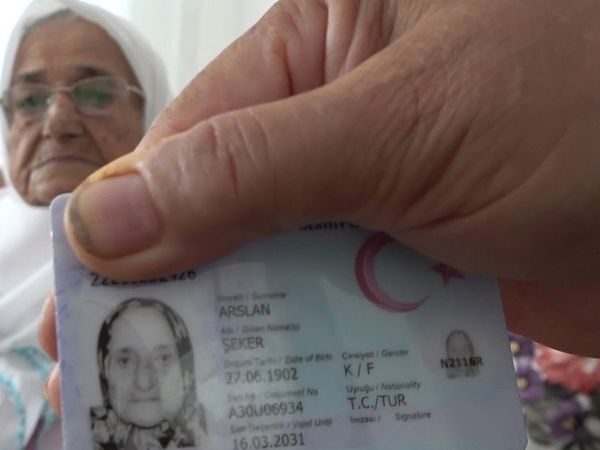 Amasyalı Şeker Nine 120 Yaşında