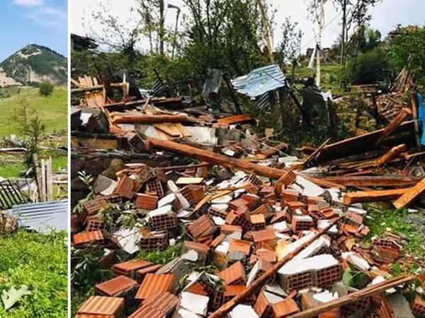 Artvin’de Fırtına ve Hortumun Acı Bilançosu