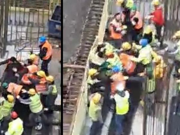 Ataşehir'de Şantiyede İşçi Kavgası