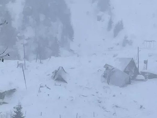 Ayder Yaylası'nda korku dolu anlar